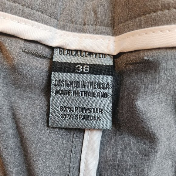 Black Clover Men's Tan Flat Front Shorts - Picture 3 of 11